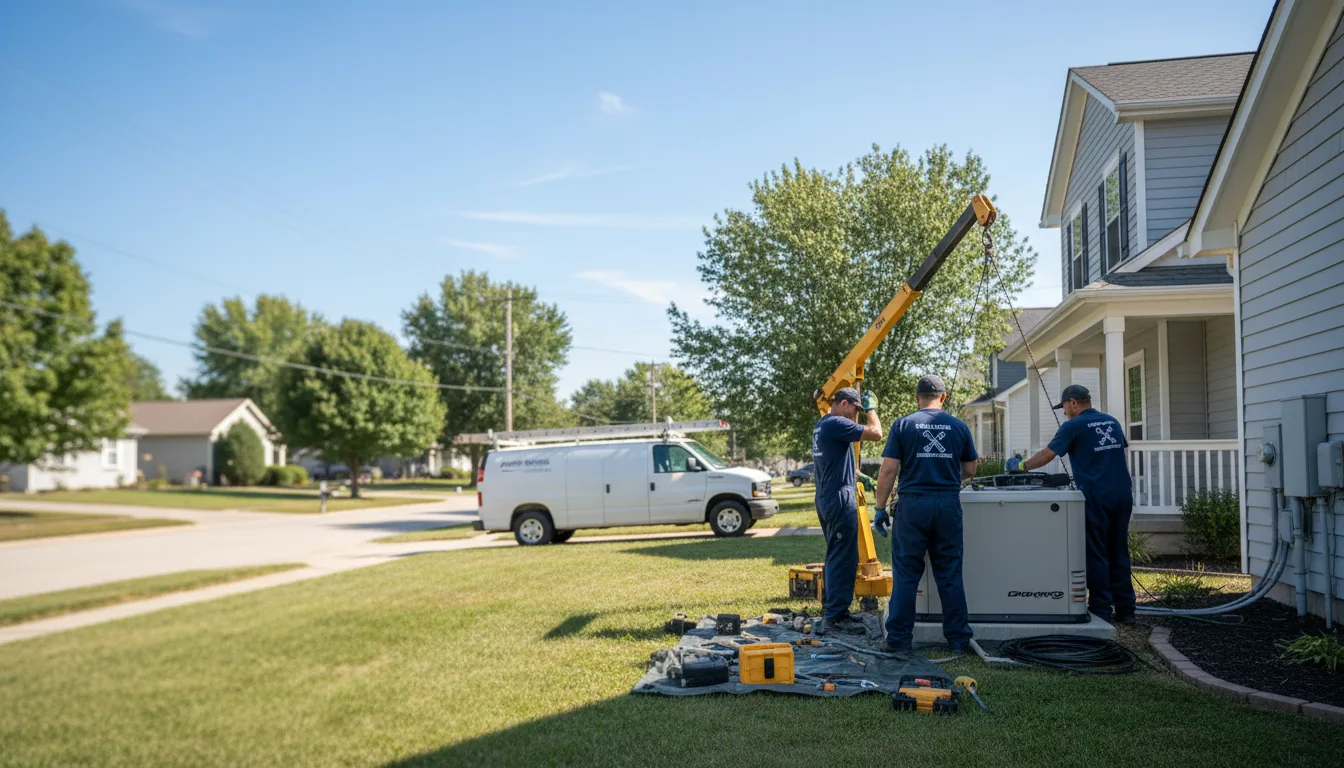 Generator Installation in Shawneetown, IL near me